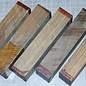 Lignum Vitae knife handle, approx. 150 x 40 x 30 mm, 0,3 kg