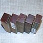 Lignum Vitae knife handle, approx. 150 x 40 x 30 mm, 0,3 kg