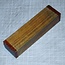 Lignum Vitae knife handle, approx. 150 x 40 x 30 mm, 0,3 kg
