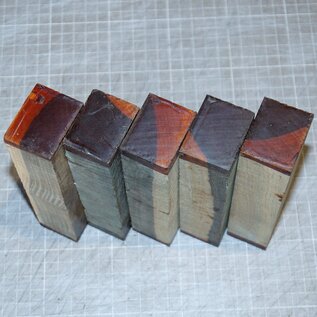 Pockholz mit Splint Messergriff, ca. 150 x 40 x 30 mm, 0,3 kg