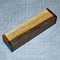 Lignum Vitae with sap knife handle, approx. 150 x 40 x 30 mm, 0,3 kg
