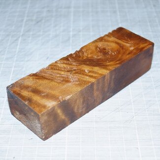Golden Madrone Messergriff, ca. 120 x 37 x 27 mm, 0,2 kg