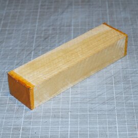 Zitrone/Satin Messergriff, ca. 150 x 40 x 30 mm, 0,3 kg