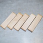 Ash fiddleback knife handle, approx. 150 x 40 x 30 mm, 0,2 kg