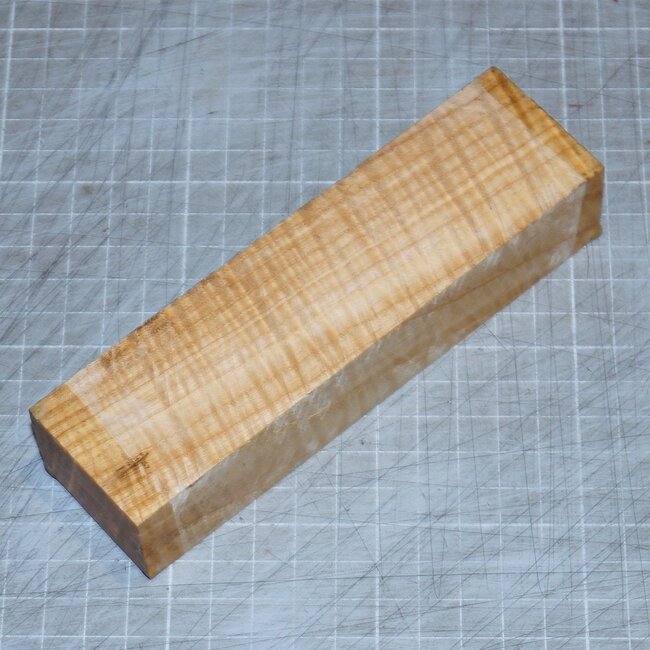 Esche geriegelt, Messergriff, ca. 150 x 40 x 30 mm, 0,2 kg