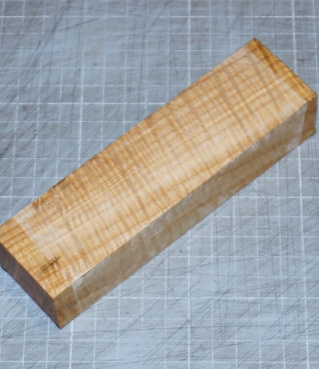 Esche geriegelt, Messergriff, ca. 150 x 40 x 30 mm, 0,2 kg