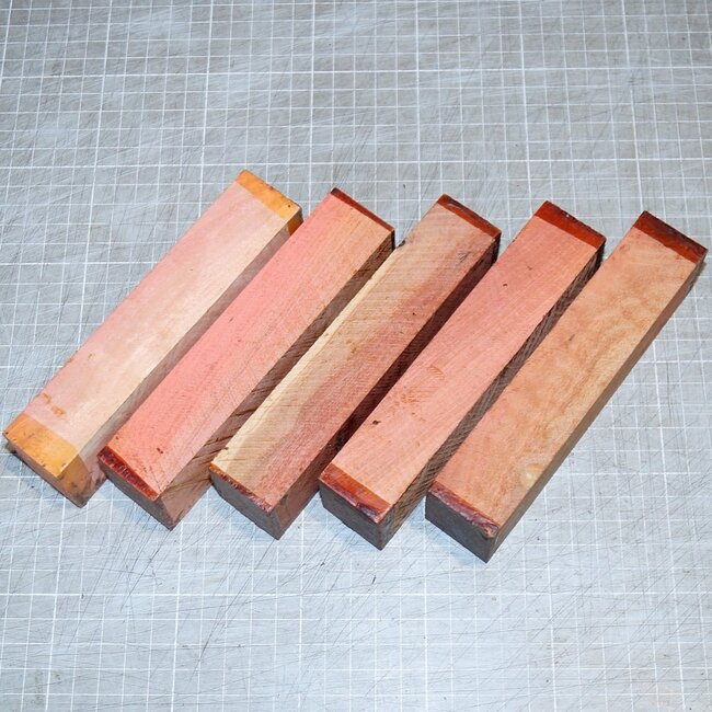 Pink Ivory knife handle, approx. 150 x 40 x 29 mm, 0,3 kg