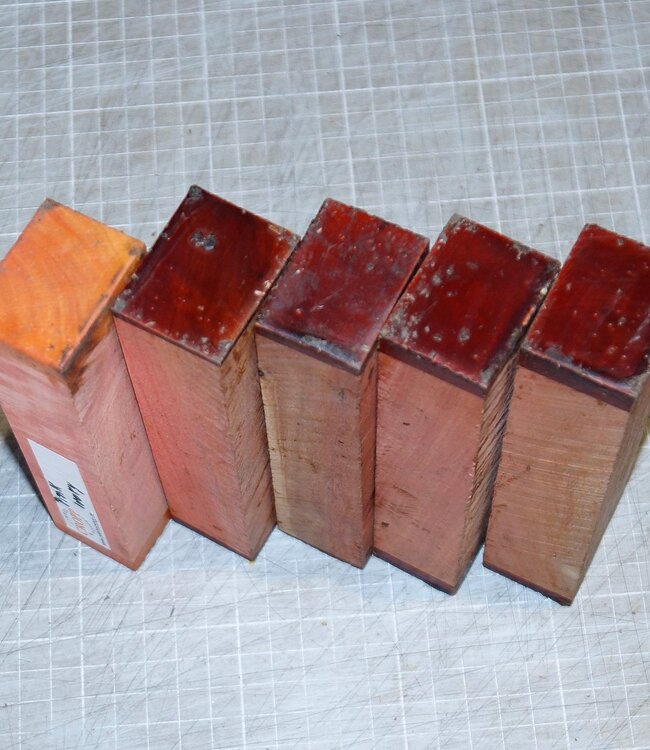 Pink Ivory Messergriff, ca. 150 x 40 x 29 mm, 0,3 kg