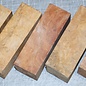 Lagerströmia burl knife handle, approx. 120 x 40 x 38 mm, 0,2 kg