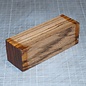Zebrawood Knife handle, approx. 120 x 38 x 38 mm, 0,2 kg