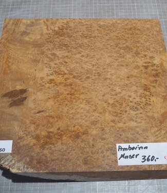 Amboyna Burl, approx. 338 x 336 x 25-49mm, 3,76kg