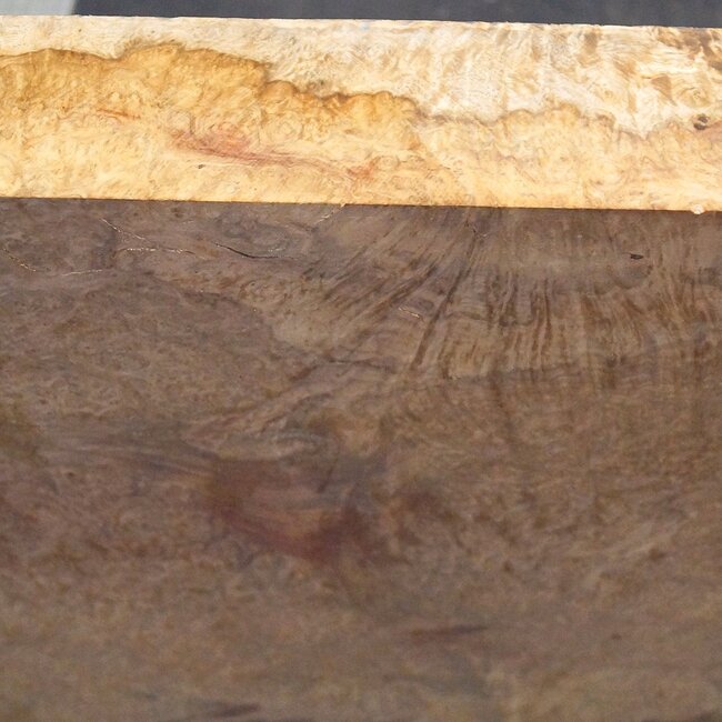 Amboina Maser, ca. 470 x 303 x 44-65mm, 6,32kg