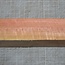Pink Ivory Ripple knife handle, approx. 150 x 40 x 29 mm, 0,2 kg
