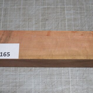 Pink Ivory Ripple knife handle, approx. 150 x 40 x 29 mm, 0,2 kg