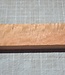 Pink Ivory Riegel, Messergriff, ca. 150 x 40 x 29 mm, 0,2 kg