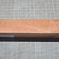 Pink Ivory Ripple knife handle, approx. 150 x 40 x 29 mm, 0,2 kg