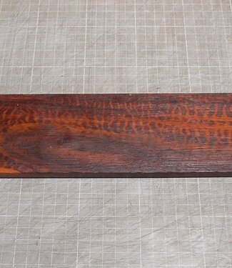 Snakewood B-quality, fingerboard blank approx. 510 x 70 x 9 mm, 0,5 kg