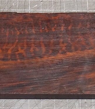 Snakewood B-quality, fingerboard blank approx. 510 x 70 x 9 mm, 0,5 kg