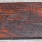 Schlangenholz B-Qualität, Griffbrett ca. 530 x 80 x 9mm, 0,5kg