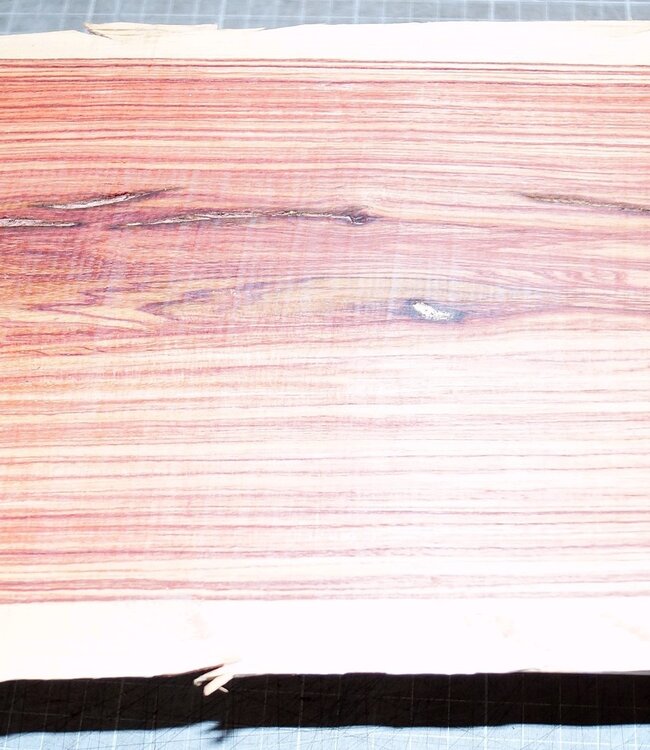 Brazilian Tulipwood, approx. 710 x 165 x 70-80mm, 9,1kg