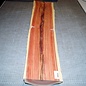Bahia Rosenholz, ca. 740 x 145 x 70-110mm, 8,8kg