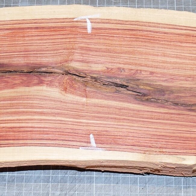Brazilian Tulipwood, approx. 720 x 160 x 79mm, 9,8kg