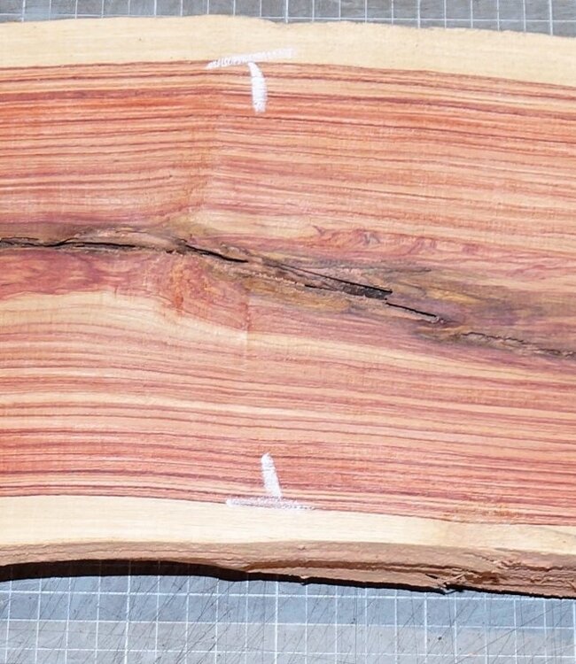Brazilian Tulipwood, approx. 720 x 160 x 79mm, 9,8kg