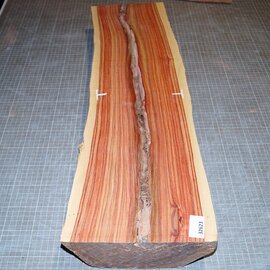 Brazilian Tulipwood, approx. 740 x 170 x 80mm, 9,9kg