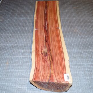 Brazilian Tulipwood, approx. 740 x 145 x 75-80mm, 9,1kg