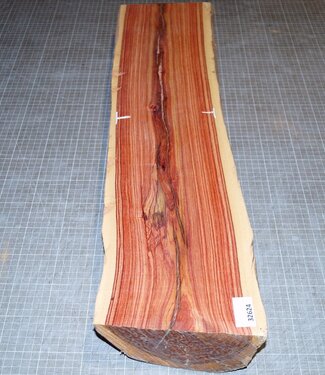 Brazilian Tulipwood, approx. 740 x 145 x 75-80mm, 9,1kg