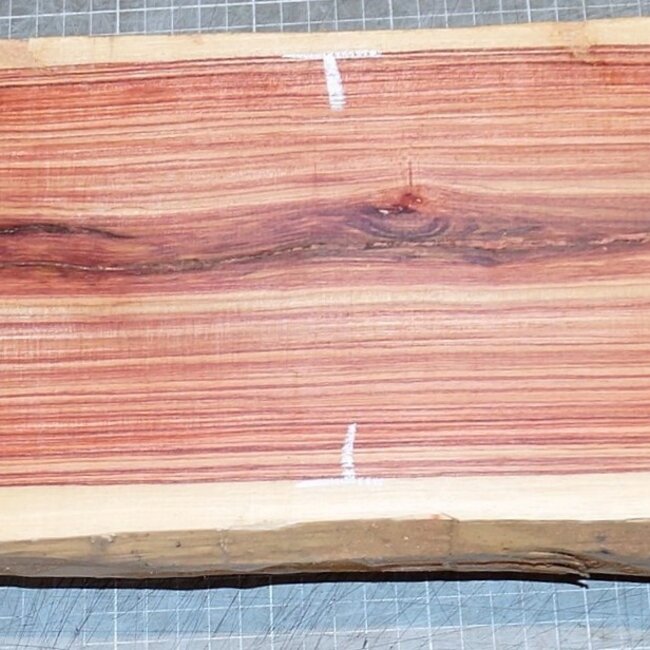 Brazilian Tulipwood, approx. 740 x 145 x 75-80mm, 9,1kg