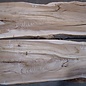 Dutch elm table top pair, approx. 2x 2750 x 470 x 50 mm, 13605a+b