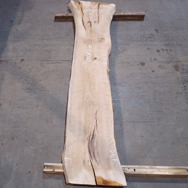 Korkeiche Bohle, ca. 2150 x 370 x 40 mm, 13608