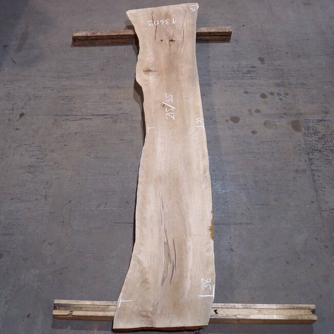 Korkeiche Bohle, ca. 2150 x 350 x 40 mm, 13609