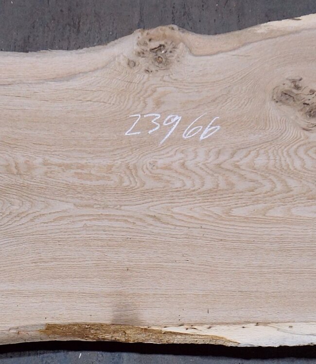 Eiche Tischplatte, ca. 2300 x 660 x 60 mm, 13613