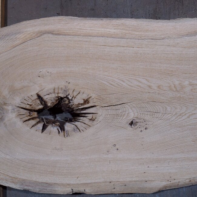 Eiche Tischplatte, ca. 2300 x 660 x 60 mm, 13613