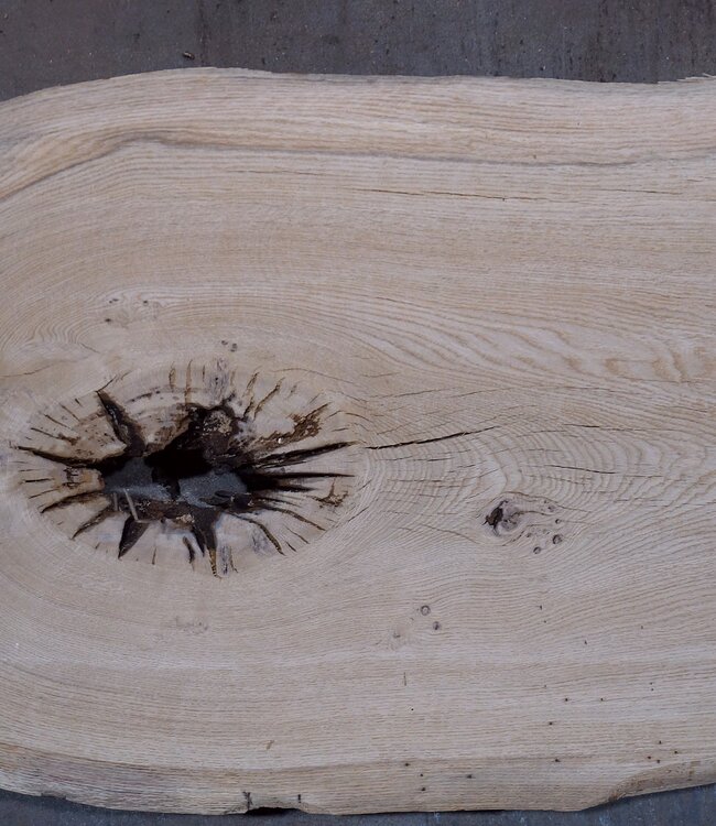 Eiche Tischplatte, ca. 2300 x 660 x 60 mm, 13613