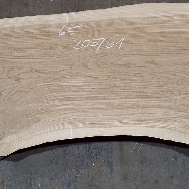 Eiche Tischplatte, ca. 2050 x 610 x 55 mm, 13614