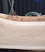 Oak table top, approx. 2050 x 610 x 55 mm, 13614