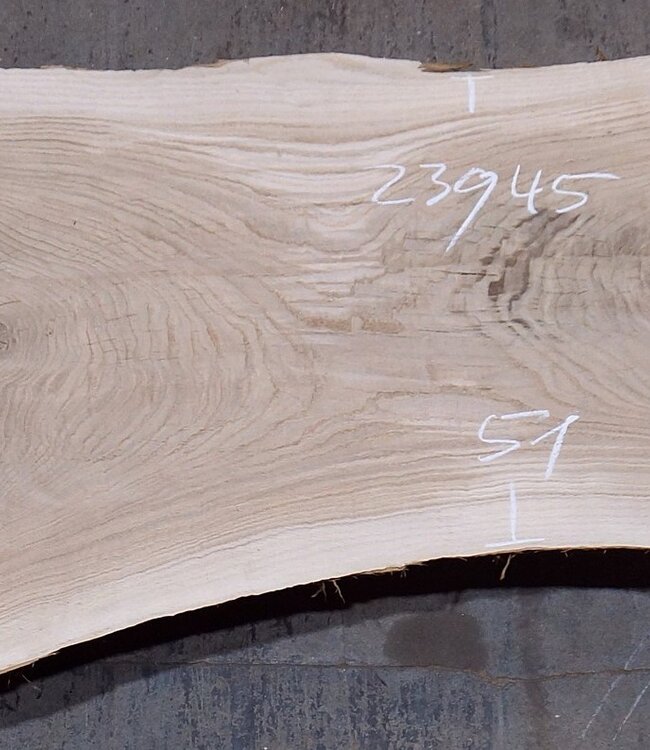 Eiche Tischplatte, ca. 2300 x 450 x 55 mm, 13615