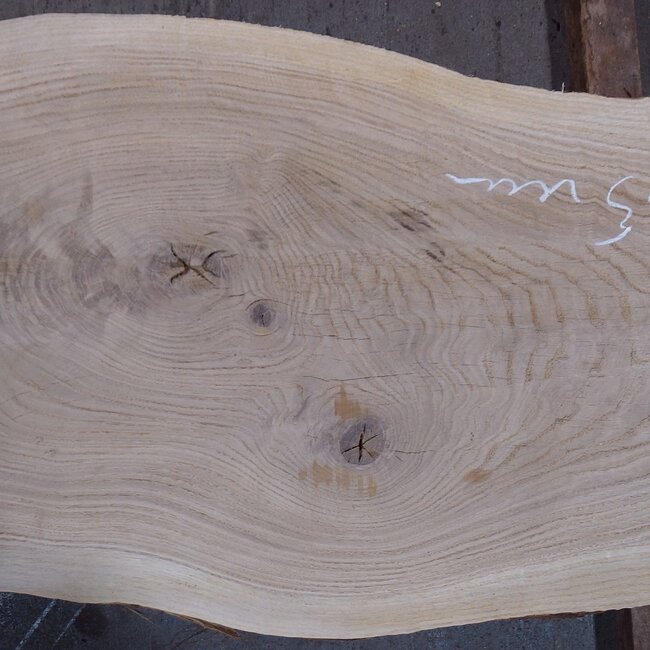 Oak table top, approx. 2300 x 450 x 55 mm, 13615