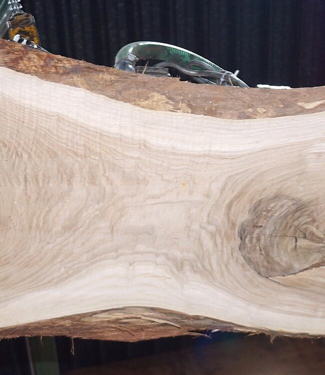 Eiche Tischplatte, ca. 2300 x 450 x 55 mm, 13615