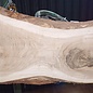 Oak table top, approx. 2300 x 450 x 55 mm, 13615