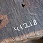 Purpleheart, star shaped slab, approx. 1470 x 1470 x 120 mm, 41218