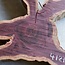 Purpleheart, star shaped slab, approx. 1280 x 1240 x 110-50 mm, 41219
