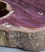 Purpleheart, star shaped slab, approx. 990 x 570 x 90 mm, 41225
