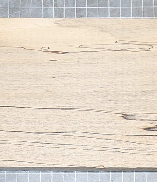 Spalted beech, approx. 845 x 125 x 21mm, 1,6kg