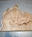 Caucasian Elm burl, approx. 490 x 430 x 69mm, 7,6kg