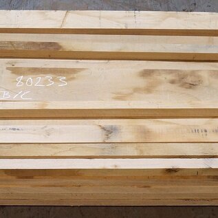 Oak lumber, B/C Quality, 40 mm thickness, 80233