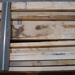 Oak lumber, B/C Quality, 40 mm thickness, 80233